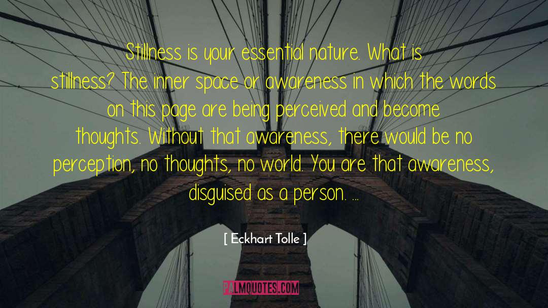 No Thoughts quotes by Eckhart Tolle