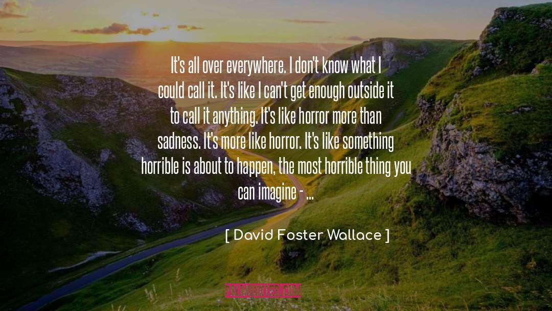 No Time To Die quotes by David Foster Wallace
