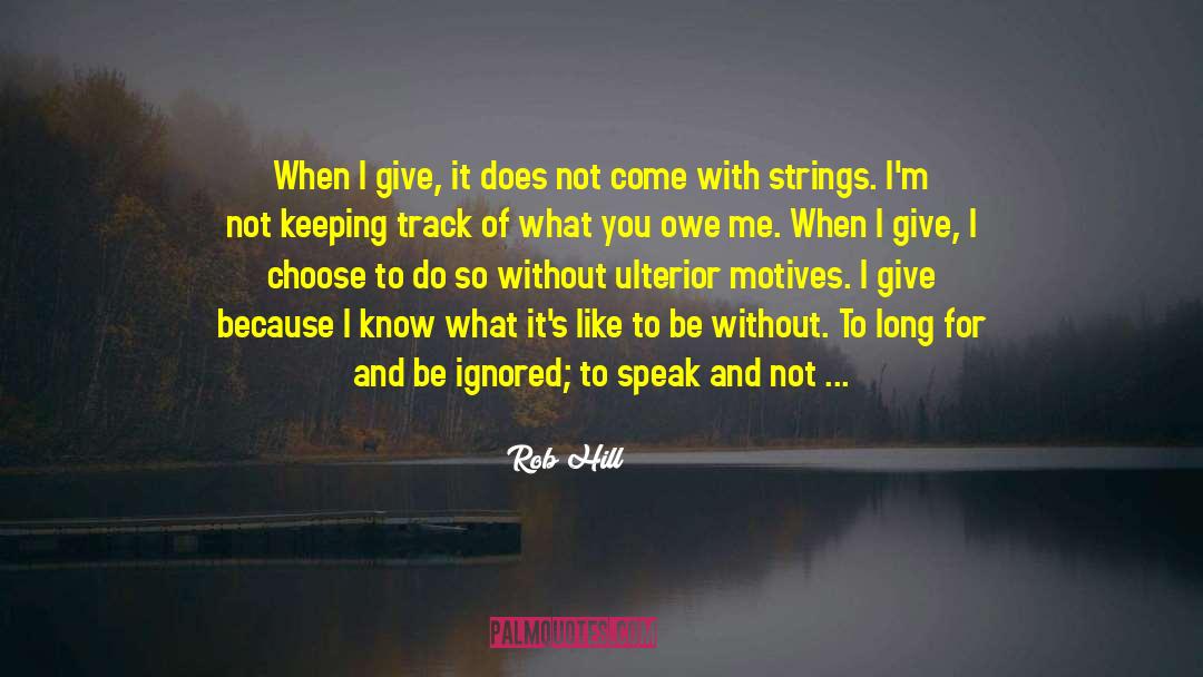 No Turning Back quotes by Rob Hill