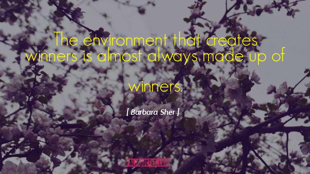 No Winners quotes by Barbara Sher