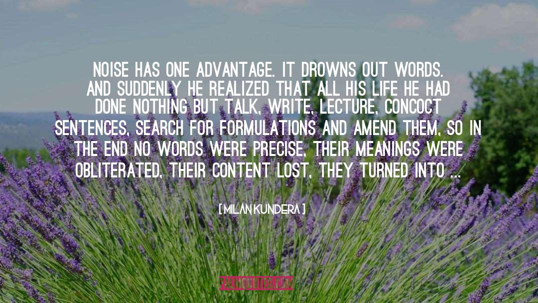 No Words quotes by Milan Kundera