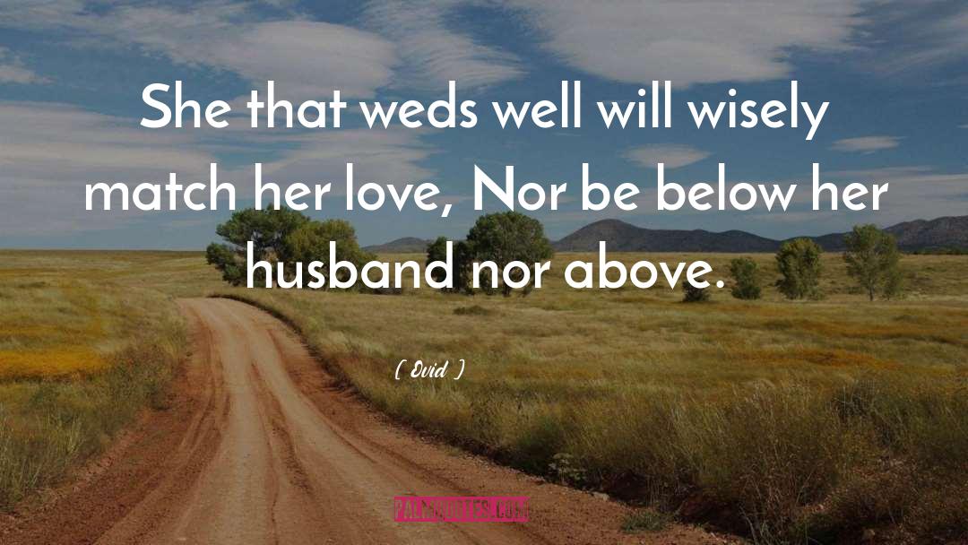 Nobata Weds quotes by Ovid