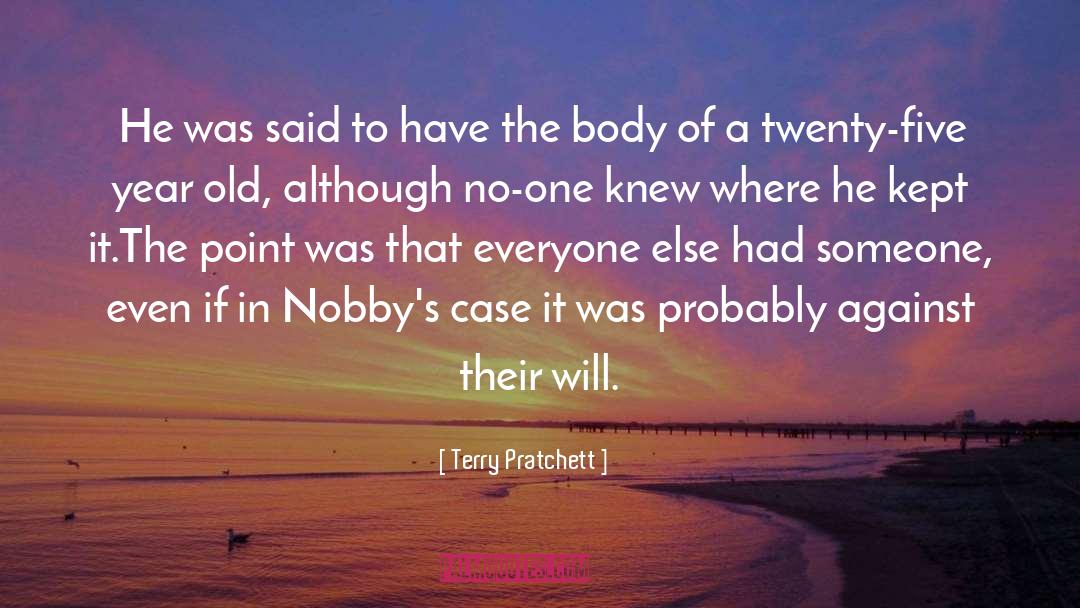 Nobby quotes by Terry Pratchett