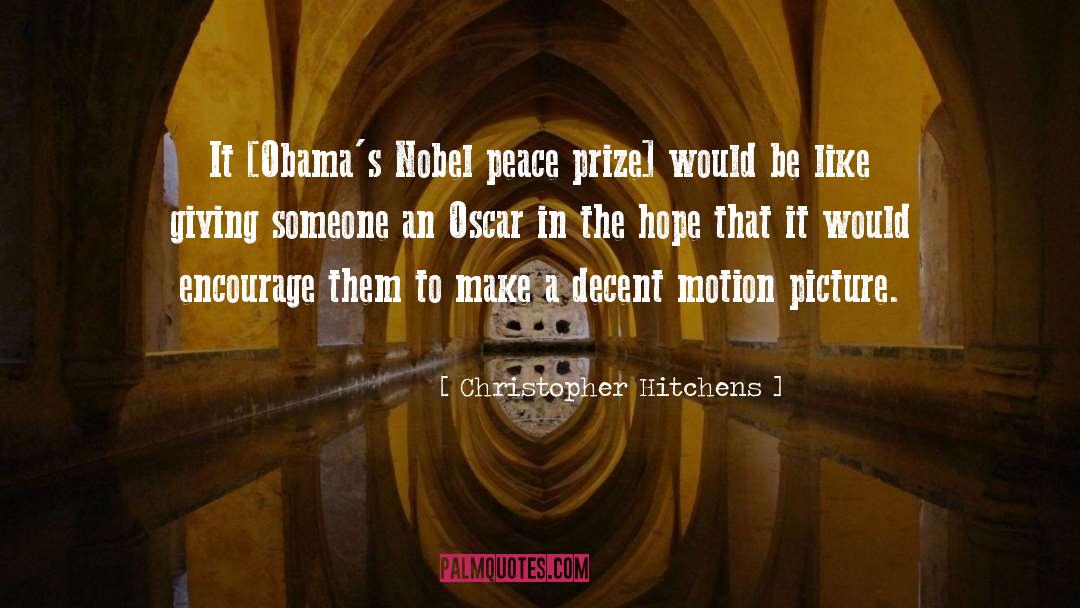 Nobel Peace Prize quotes by Christopher Hitchens
