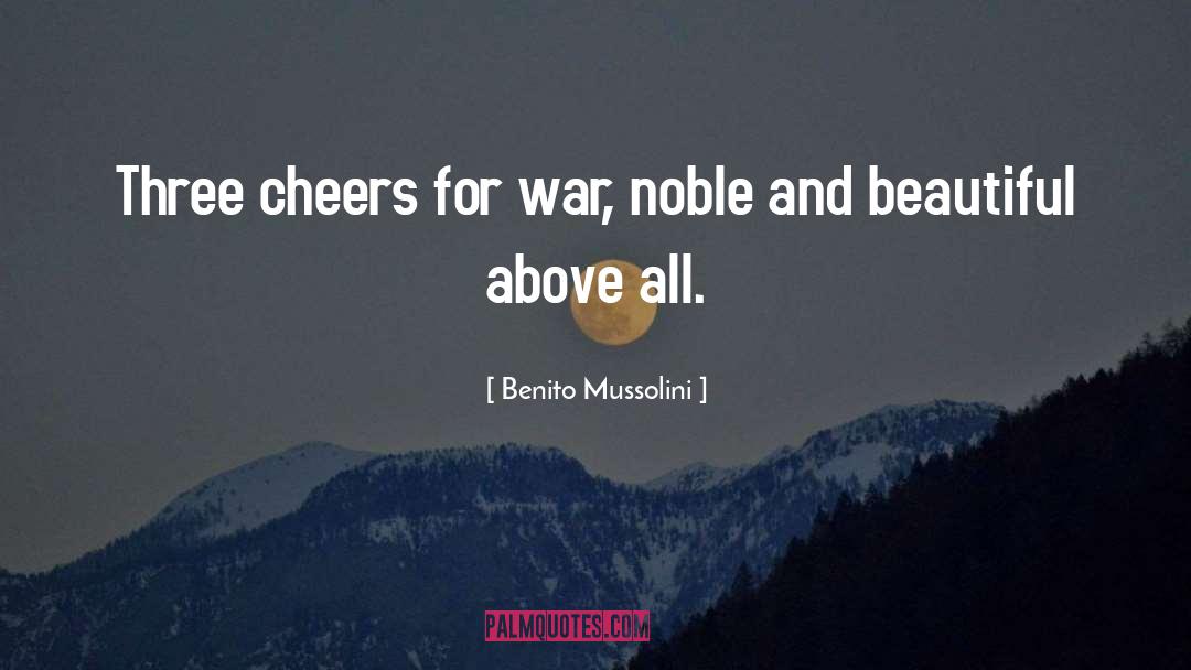 Noble Profession quotes by Benito Mussolini