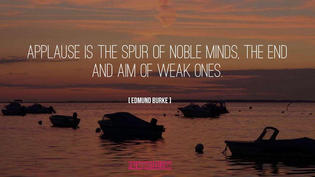 Noble Purpose quotes by Edmund Burke