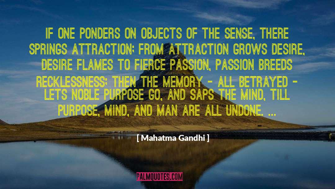 Noble Purpose quotes by Mahatma Gandhi