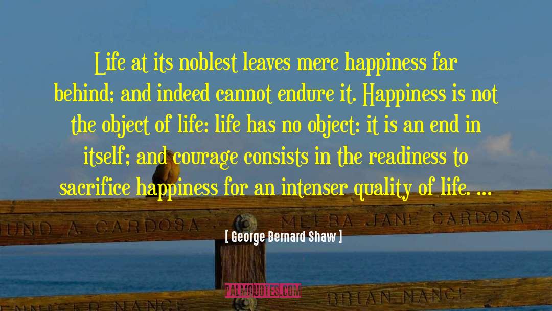 Noblest quotes by George Bernard Shaw