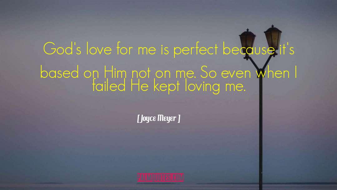 Nobody 27s Perfect quotes by Joyce Meyer