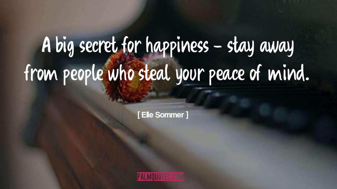 Nobody Can Steal Your Happiness quotes by Elle Sommer