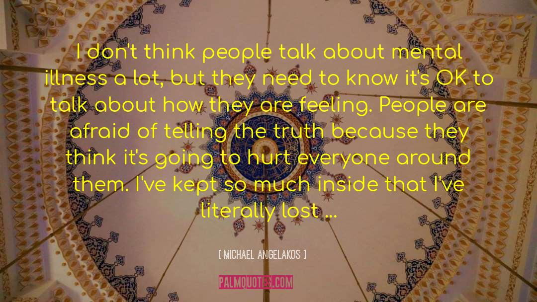 Nobody Knows How I Feel Inside quotes by Michael Angelakos