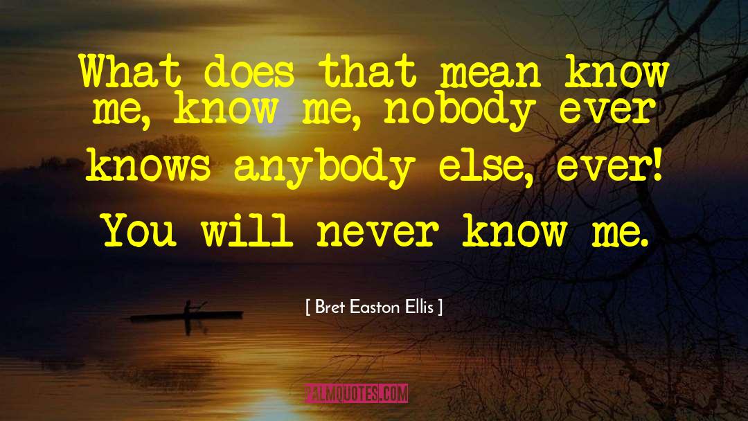 Nobody Owens quotes by Bret Easton Ellis