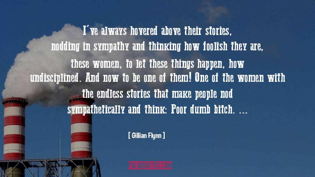 Nodding quotes by Gillian Flynn