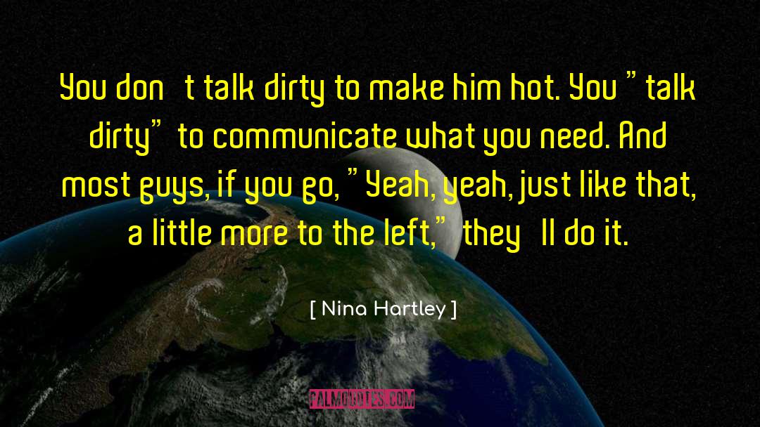 Noelle Hartley quotes by Nina Hartley