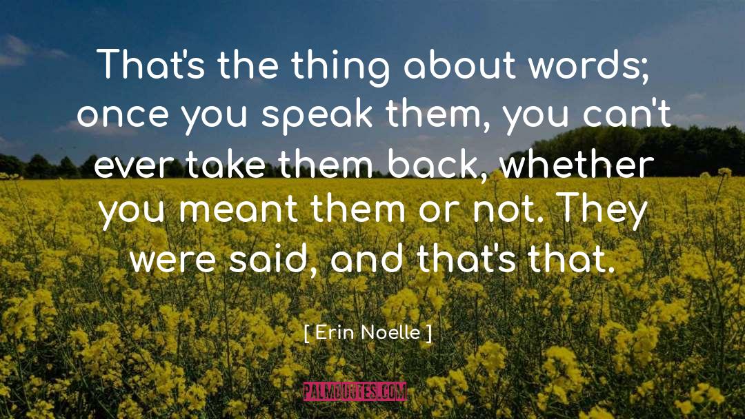 Noelle quotes by Erin Noelle
