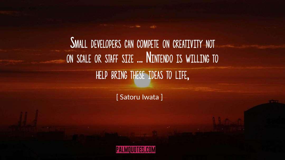 Nogami Nintendo quotes by Satoru Iwata