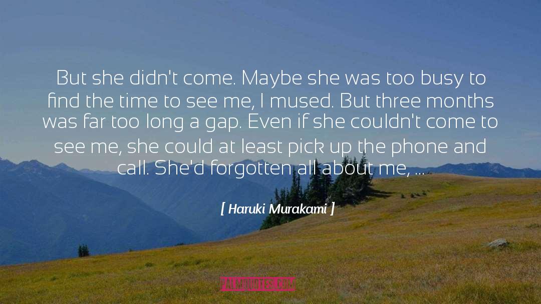 Noica Phone quotes by Haruki Murakami