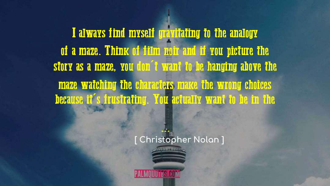 Noir Et Bleu Mc quotes by Christopher Nolan