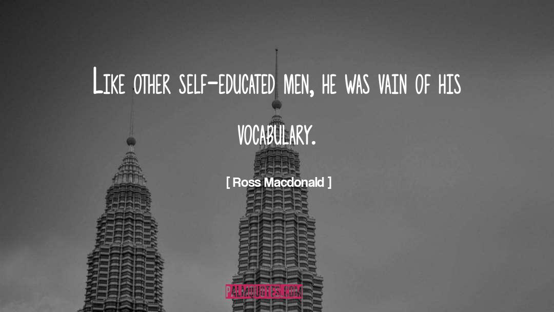 Noir quotes by Ross Macdonald