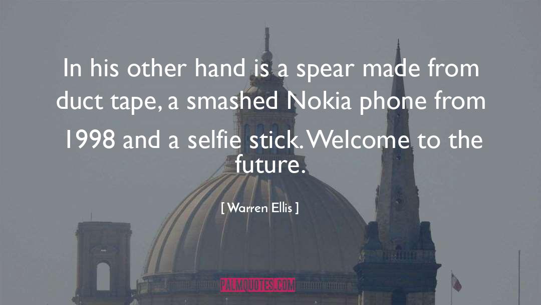 Nokia quotes by Warren Ellis