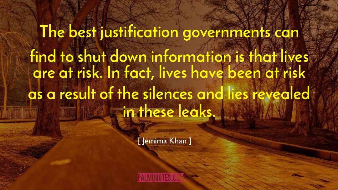 Noldus Information quotes by Jemima Khan