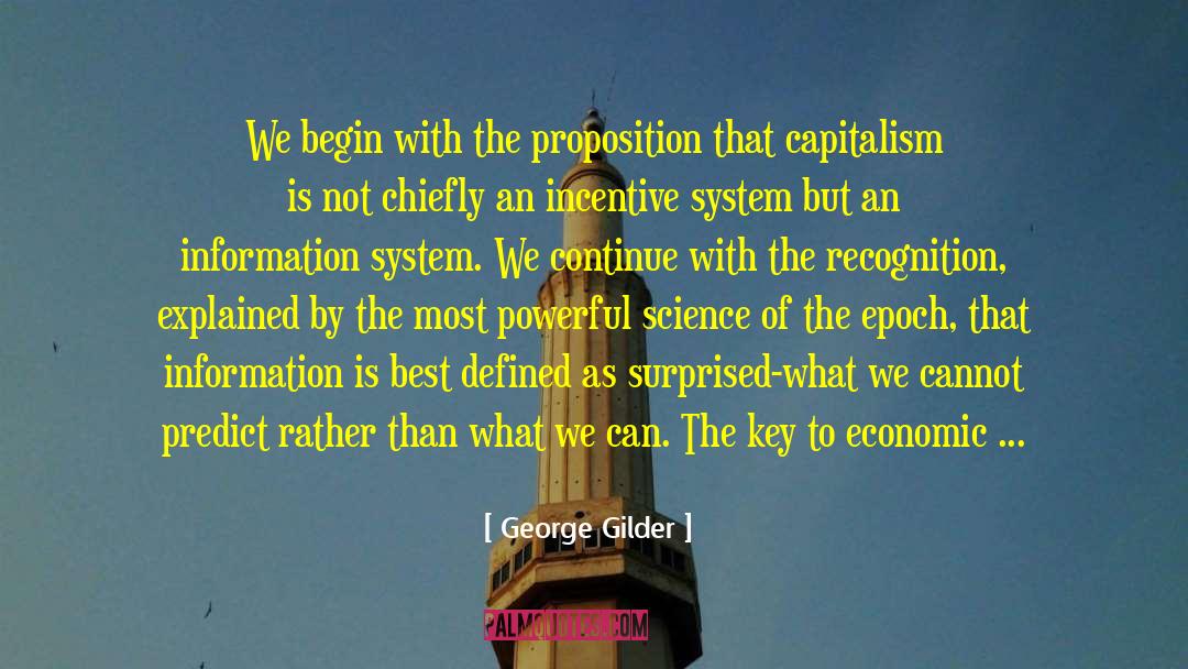 Noldus Information quotes by George Gilder