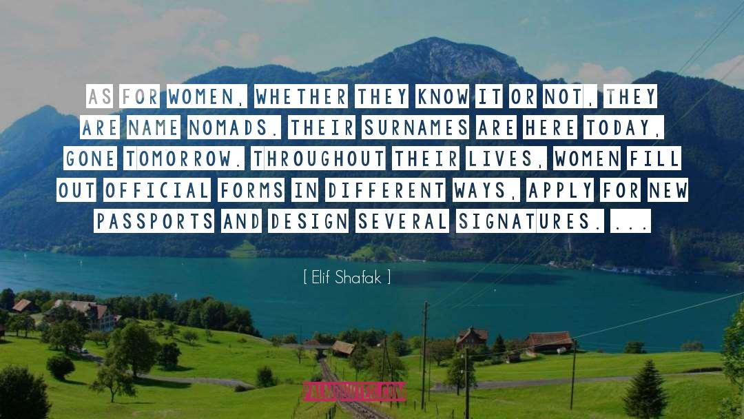 Nomads quotes by Elif Shafak