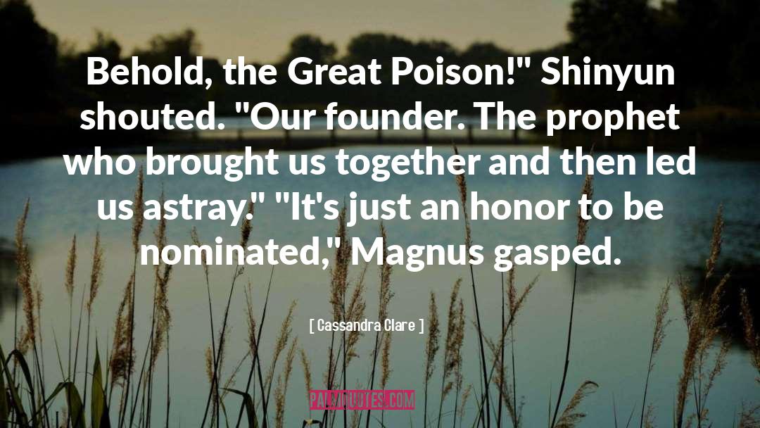 Nominated quotes by Cassandra Clare