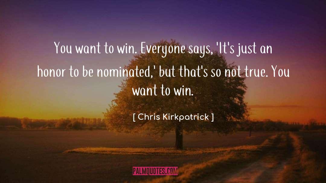 Nominated quotes by Chris Kirkpatrick