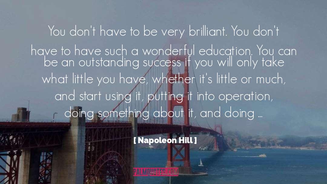 Nominates An Outstanding quotes by Napoleon Hill