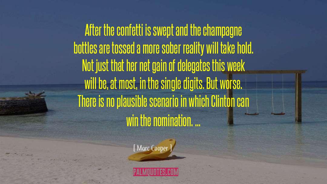 Nomination quotes by Marc Cooper
