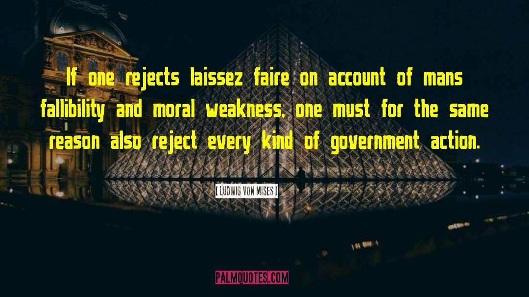 Non Action quotes by Ludwig Von Mises