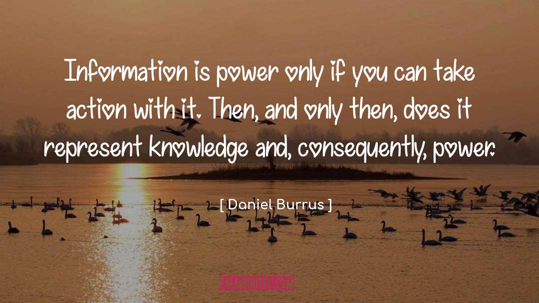 Non Action quotes by Daniel Burrus