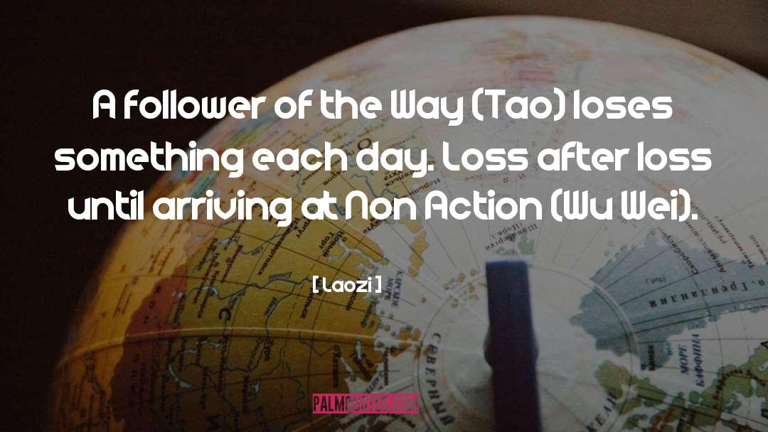 Non Action quotes by Laozi