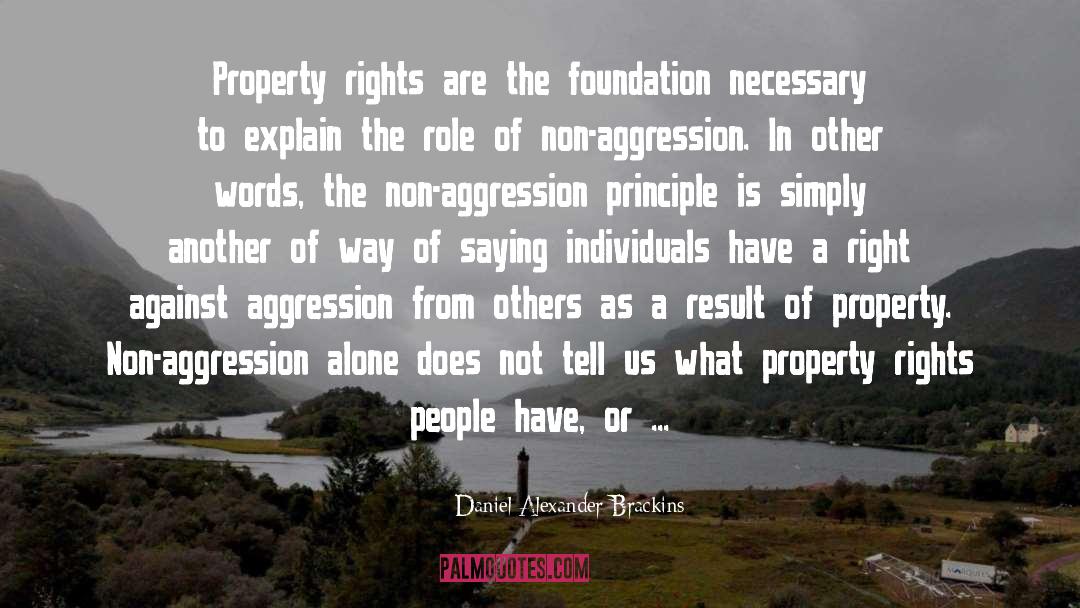 Non Aggression Principle quotes by Daniel Alexander Brackins