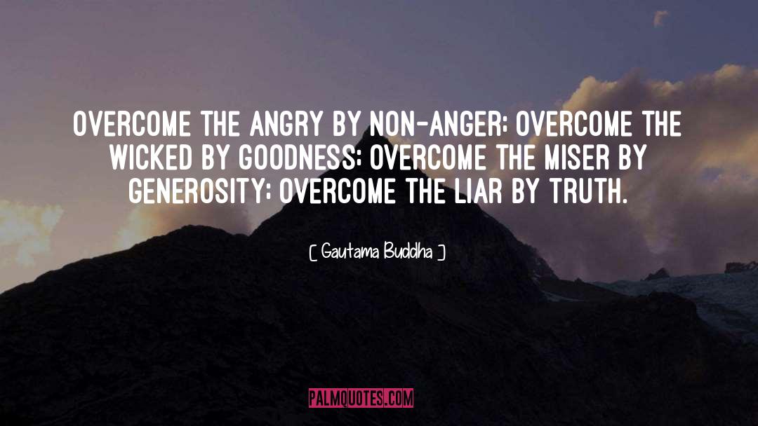 Non Anger quotes by Gautama Buddha