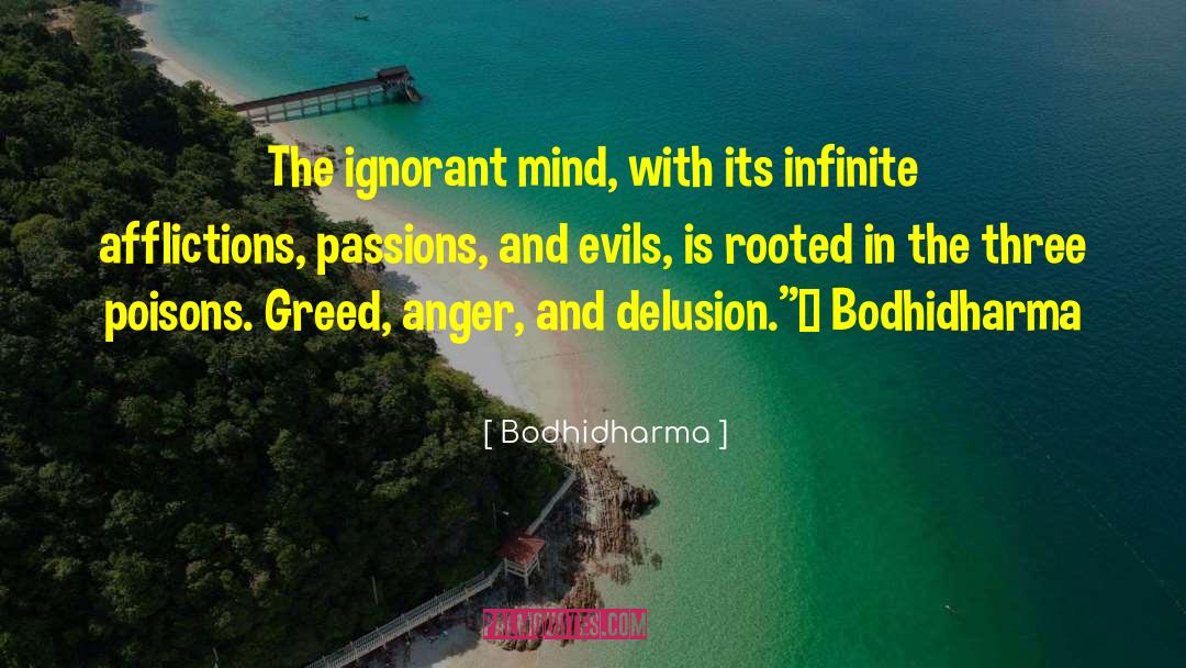 Non Anger quotes by Bodhidharma