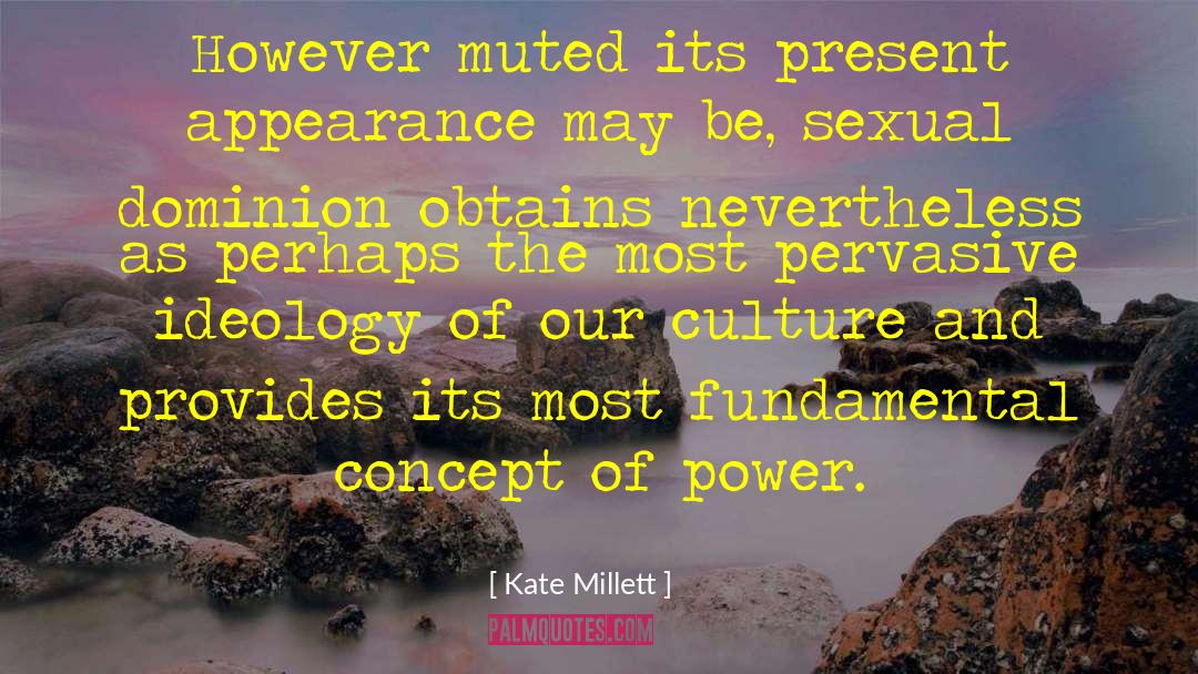Non Appearance quotes by Kate Millett
