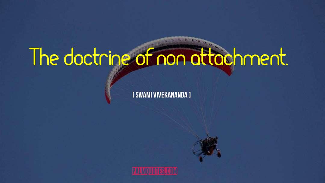 Non Attachment quotes by Swami Vivekananda