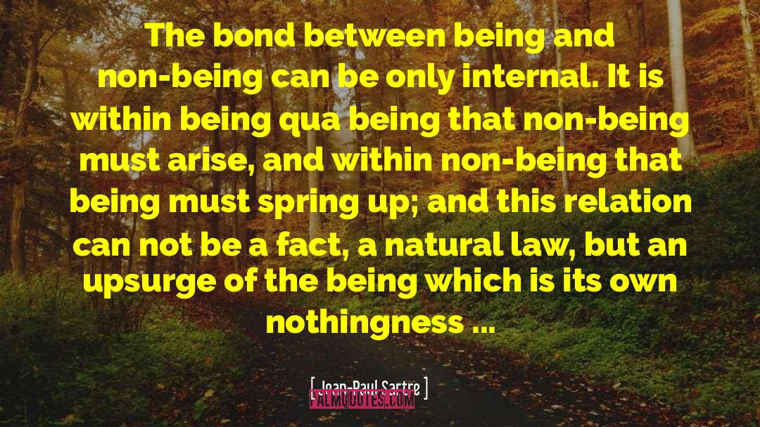 Non Being quotes by Jean-Paul Sartre