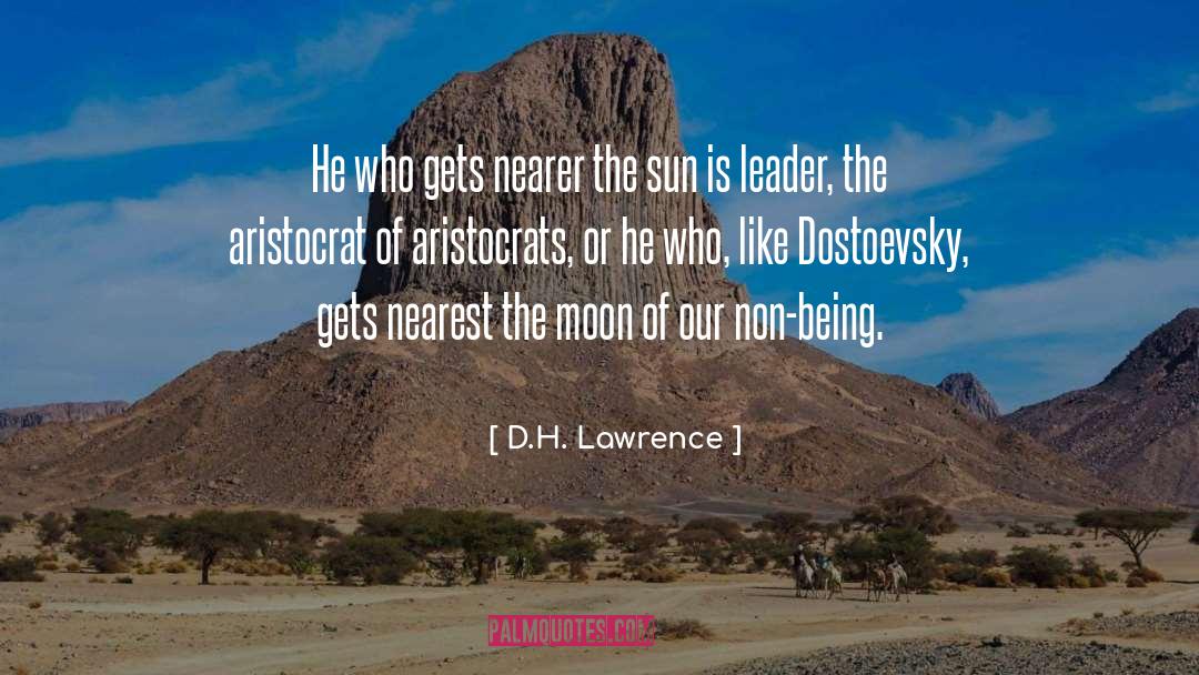 Non Being quotes by D.H. Lawrence