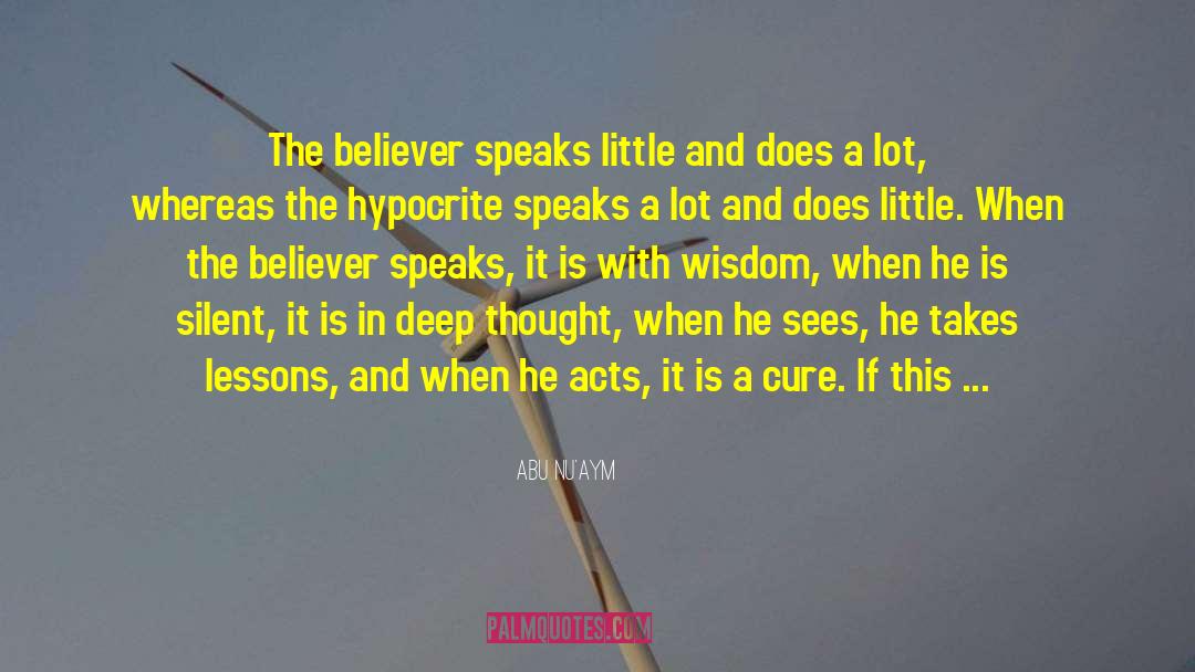 Non Believer quotes by Abu Nu`aym