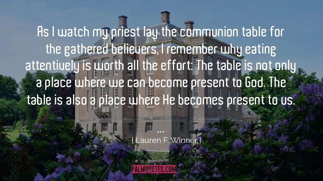 Non Believers quotes by Lauren F. Winner