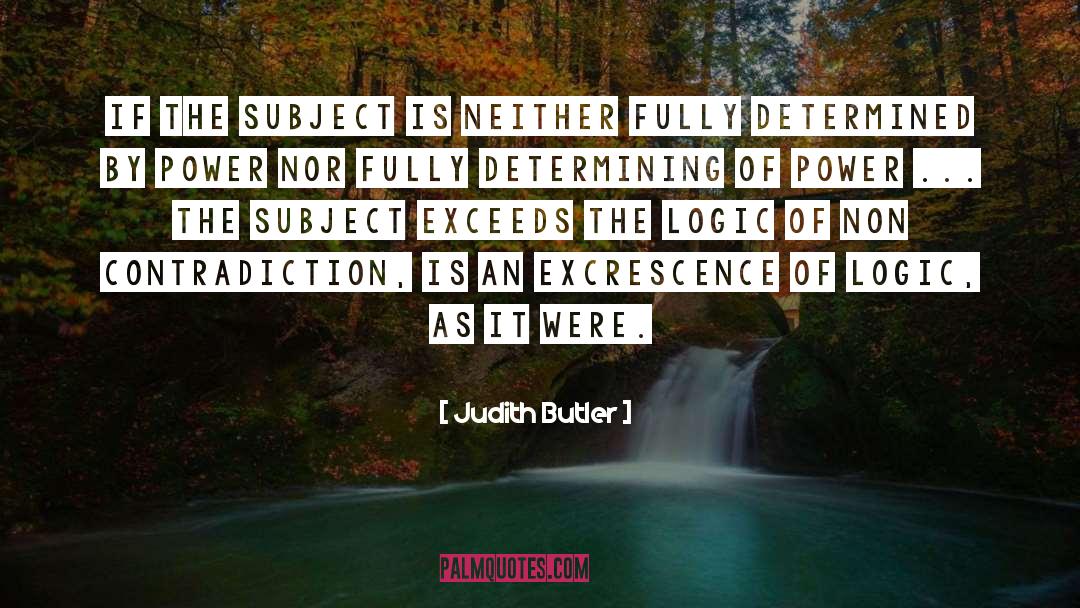 Non Contradiction quotes by Judith Butler