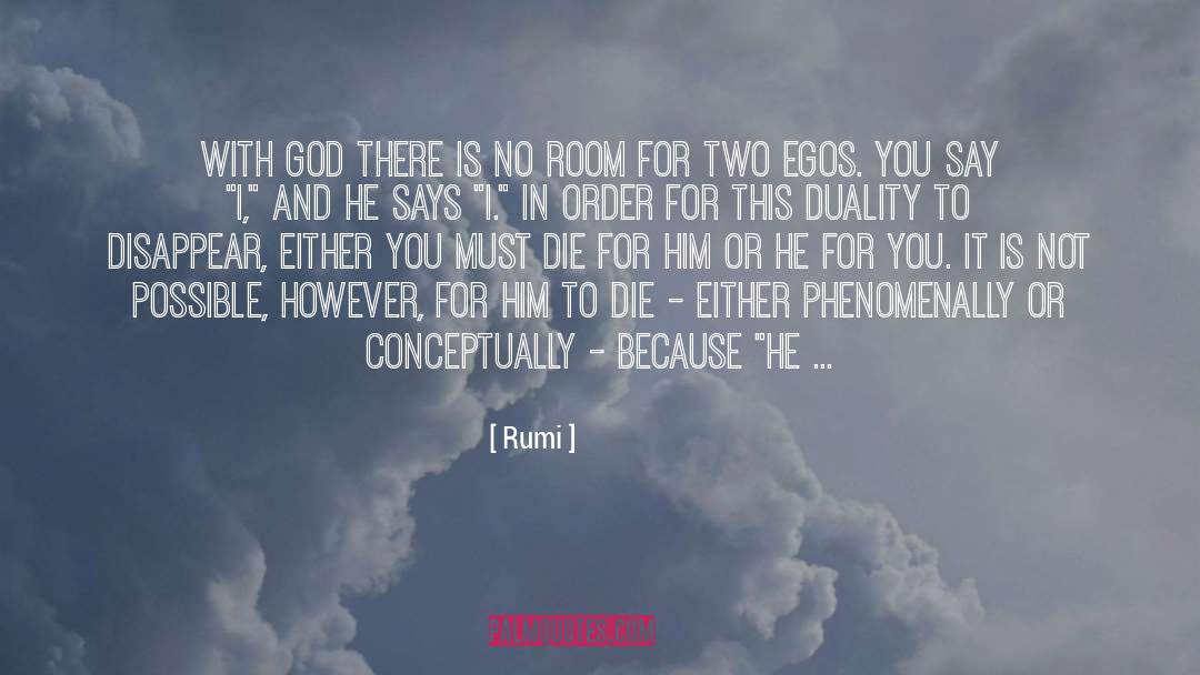 Non Duality quotes by Rumi
