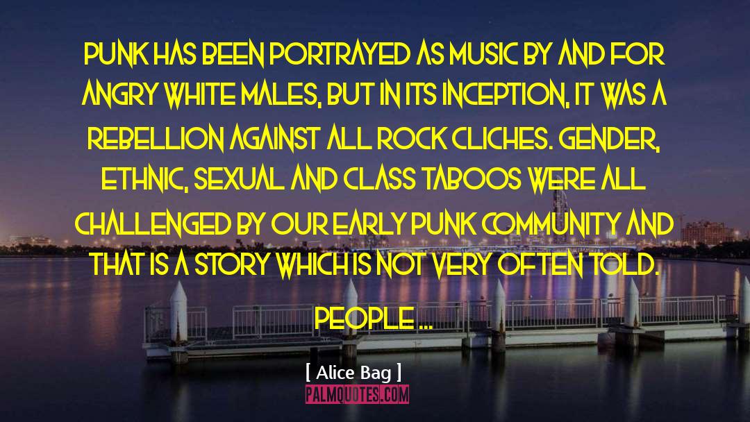 Non Ethnic quotes by Alice Bag