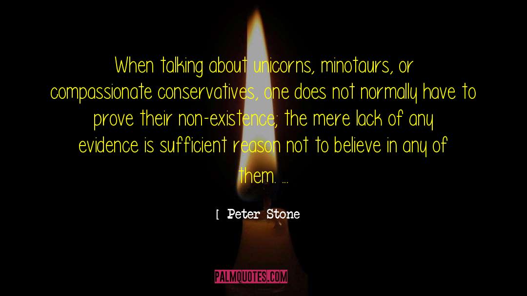 Non Evidence Based Treatment quotes by Peter Stone