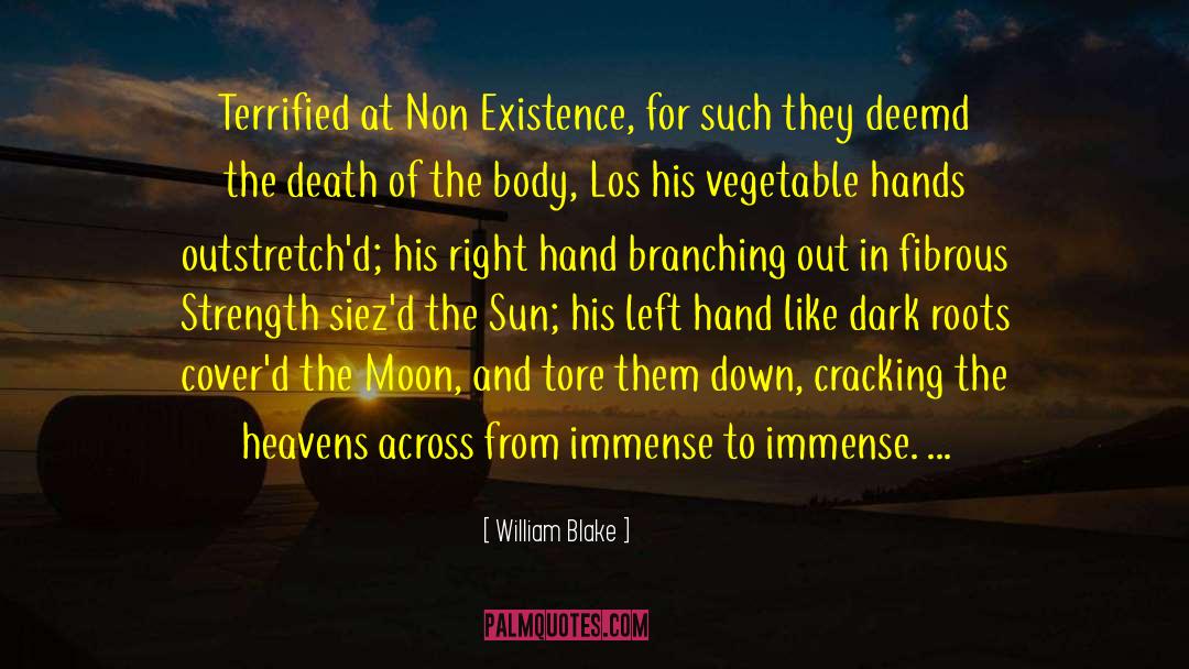 Non Existence quotes by William Blake