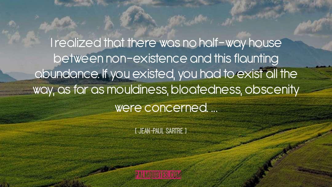 Non Existence quotes by Jean-Paul Sartre