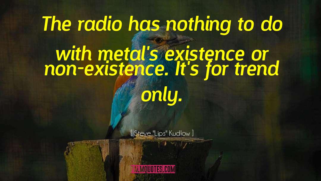 Non Existence quotes by Steve 